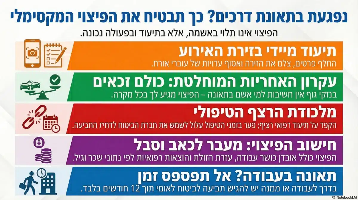 נפגעתם בתאונת דרכים?