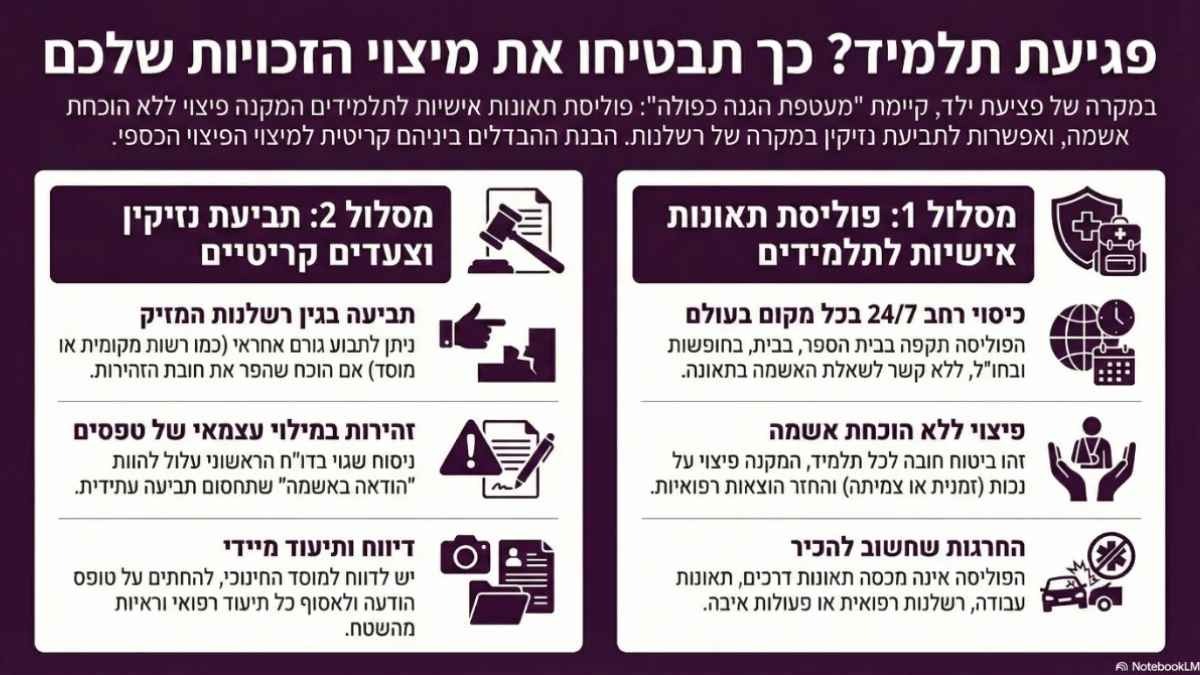 תאונות תלמידים