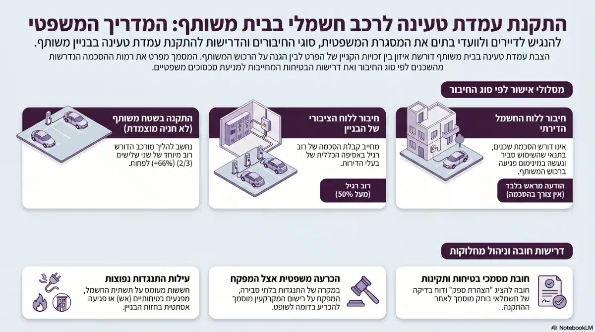 עמדת טעינה רכב חשמלי