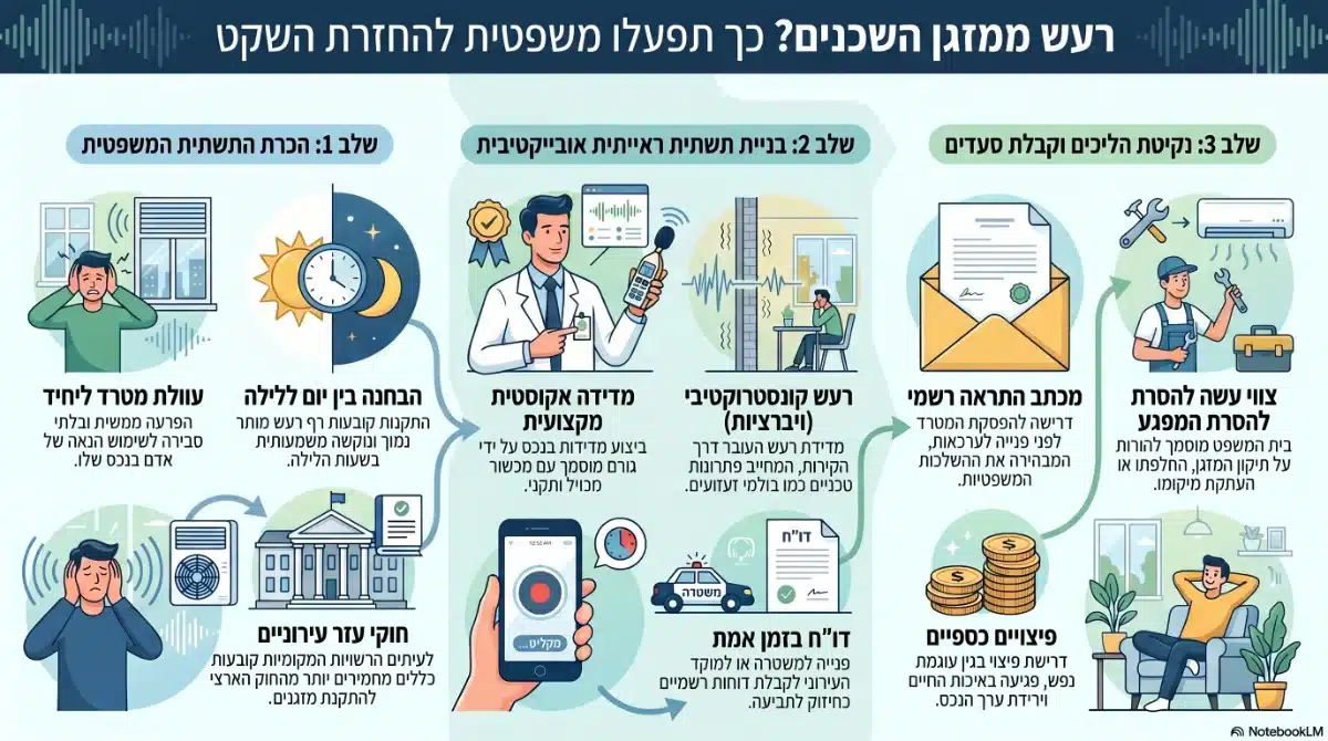 רעש מזגן השכנים